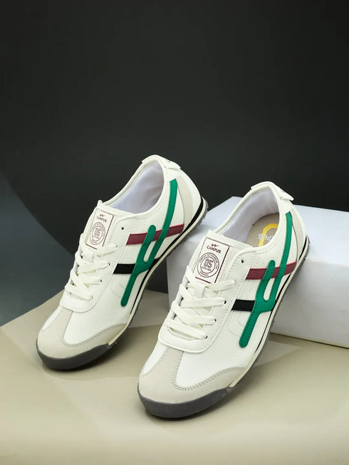 TUMBLE PRO Beige Men's Sneakers
